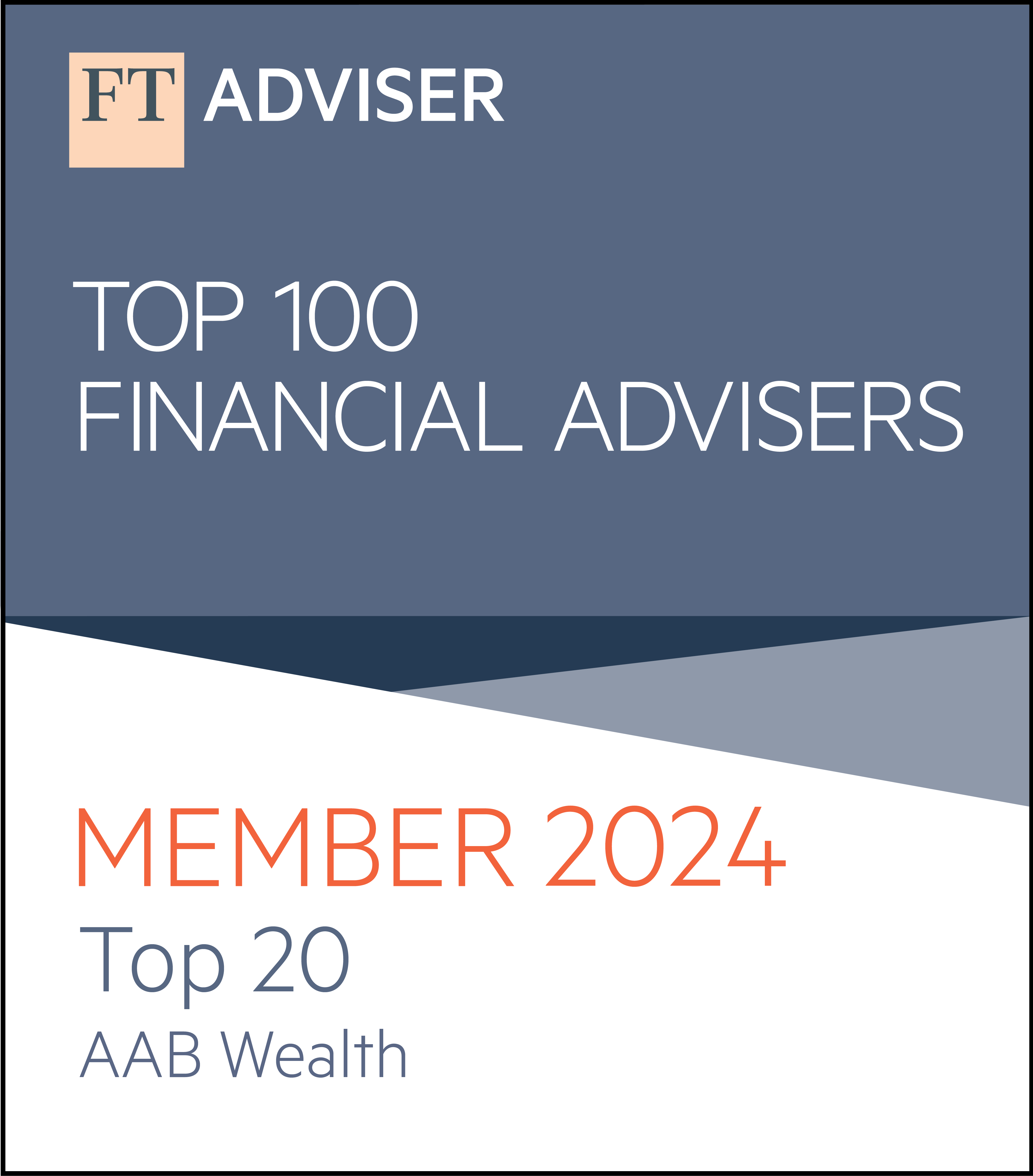 FT Adviser Top 100 badge